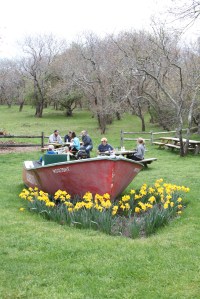 We call it the Boat Sandwich Shop. Because we're clever like that.