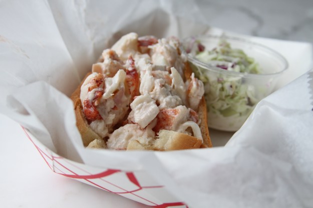 Lobster Roll at Oyster Cracka's